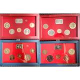 十二生肖紀(jì)念幣第一輪，灣央行自1993~2004年，由雞年開始精鑄生肖套幣